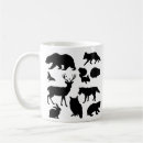 Search for bear silhouette mugs Black