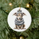 Search for italian greyhound christmas tree decorations Pet