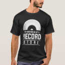Search for record store tshirts Rather