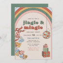 Search for jingle and mingle invitations Secret santa party