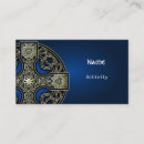 Search for celtic business cards Cross