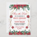 Search for poinsettia wedding invitations Winter