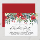 Search for floral christmas invitations Festive