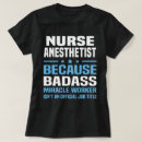 Search for anaesthetist tshirts Worker