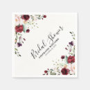 Search for red rose napkins Botanical
