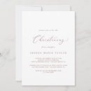 Search for classic christening invitations Modern baptism party