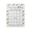 Search for elephant baby shower bingo Yellow