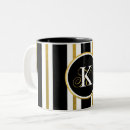 Search for gold and black mugs Modern