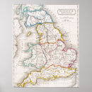 Search for map of the british isles posters Antique
