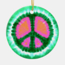 Search for peace sign christmas tree decorations Groovy