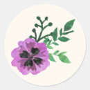 Search for pretty pansy stickers Botanical