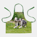 Search for happy puppy aprons Cute