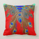 Search for red peacock feather Nature