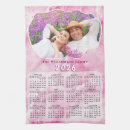 Search for calendar tea towels Pink