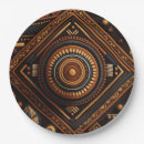 Search for african pattern paper plates Native