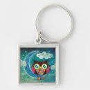 Search for owl square key rings Boho
