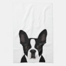 Search for boston terrier tea towels Animals