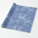 Search for denim fabric wrapping paper Abstract