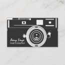 Search for camera business cards Photography