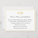 Search for gold gender reveal invitations Calligraphy