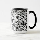 Search for black lace mugs Vintage