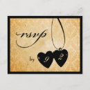 Search for scroll horizontal wedding rsvp cards Vintage