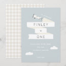 Search for vintage airplane birthday invitations Aviation