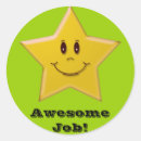 Search for awesome job stickers Star