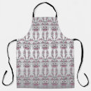 Search for pink and silver aprons Stylish