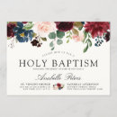 Search for burgundy christening invitations Red