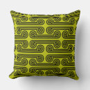 Search for olive green and gold cushions Black