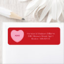 Search for hugs and kisses return address labels Xoxo