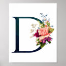 Search for initial d posters Floral