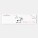 Search for donkey bumper stickers Humour