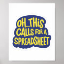 Search for spreadsheet posters Finance