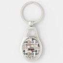 Search for my name key rings Dog lover