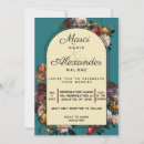 Search for jewel tone wedding invitations Teal