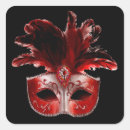 Search for masquerade ball stickers Black