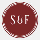 Search for maroon and white stickers Modern