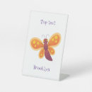 Search for butterfly name plates Cute