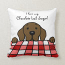 Search for chocolate labrador cushions Cute