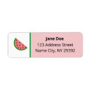 Search for fruit slices return address labels Modern