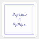 Search for periwinkle wedding stickers Thank you
