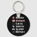 Search for japanese cat key rings Anime
