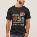 Search for vintage 1952 tshirts Made in 1952