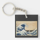 Search for japanese waves key rings Katsushika hokusai