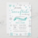 Search for aqua baby shower invitations Baby its cold outside