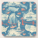 Search for landmark coasters Statue of liberty