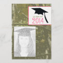 Search for camouflage graduation invitations Class of 2014