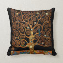 Search for tree of life cushions Gustav klimt